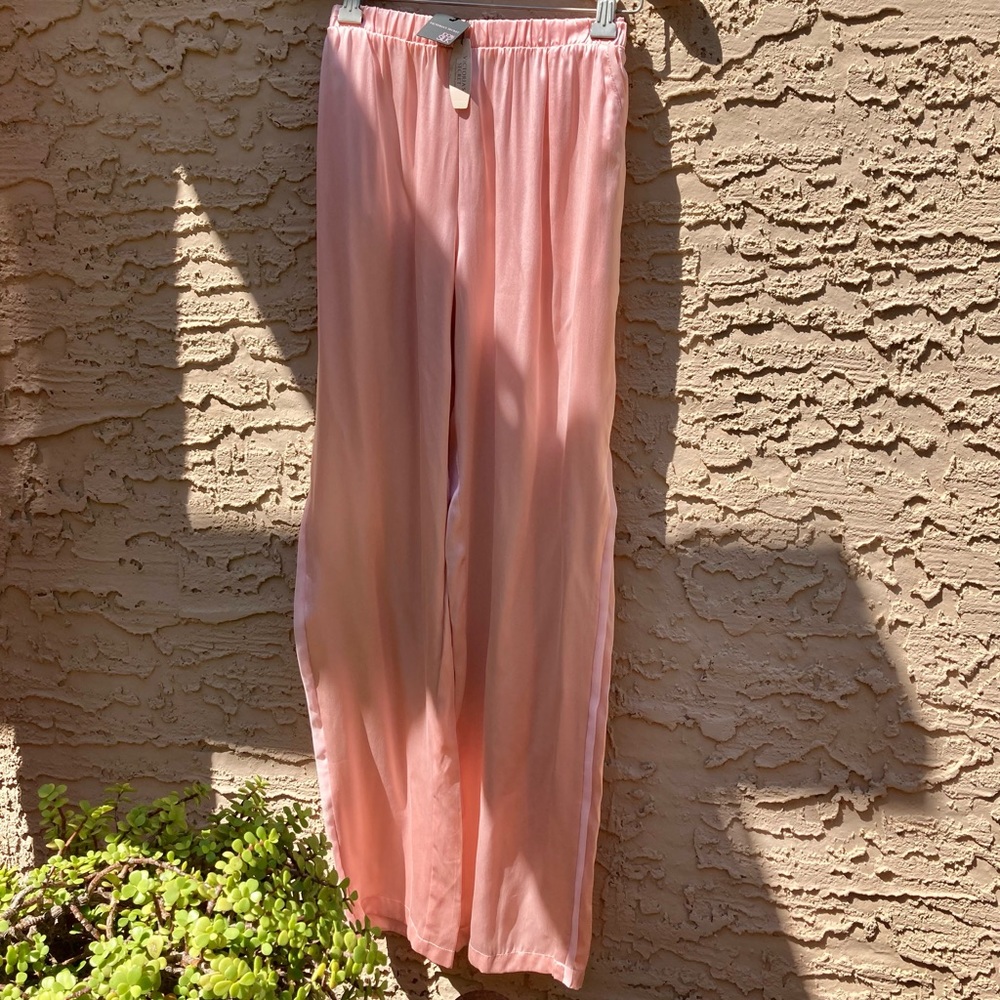 Victoria Secret 100% Silk Pajama Pants Bottoms